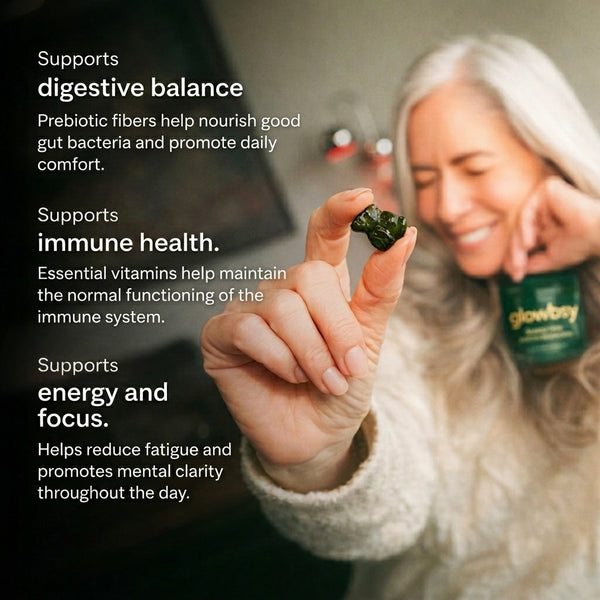 Glowbsy Multivitamin gummies - ( 1 month - 2 & 3  )